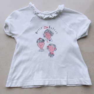 プチバトー(PETIT BATEAU)のプチバトー 女の子 半袖 86(Ｔシャツ)