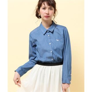 ルーデルー(Rew de Rew)の新品未使用★春服★Rew de Rew デニムシャツ サイズ38 M ルーデルー(シャツ/ブラウス(半袖/袖なし))