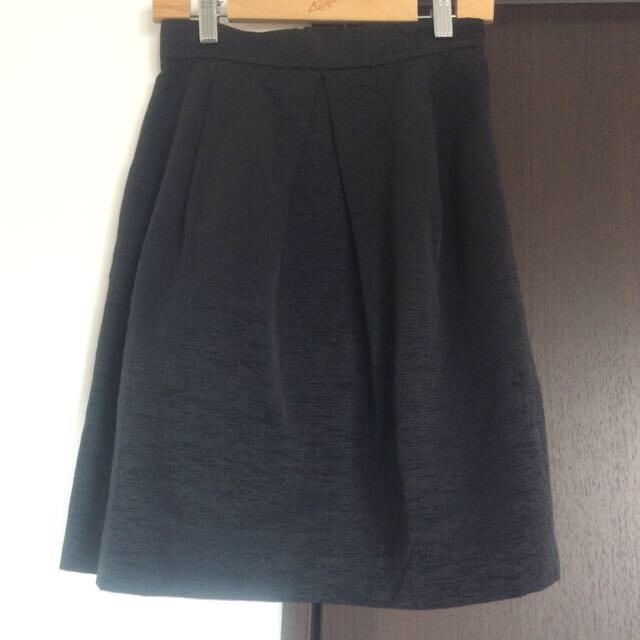 tiara(ティアラ)のtiaraグログランフレアスカート レディースのスカート(ひざ丈スカート)の商品写真