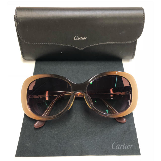 Cartier(カルティエ)のカルティエ サングラス レディースのファッション小物(サングラス/メガネ)の商品写真