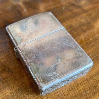 ジッポー(ZIPPO)のジッポライター  スターリングシルバーモデル(タバコグッズ)