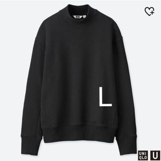 ユニクロ(UNIQLO)の【新品】ユニクロユー スウェットプルオーバー L(トレーナー/スウェット)