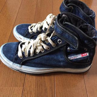 ディーゼル(DIESEL)のDISEL デニムスニーカー  (スニーカー)