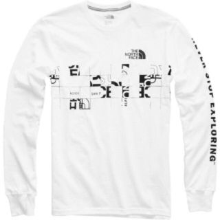 ザノースフェイス(THE NORTH FACE)のノースフェイス ロンT Ｔシャツ 日本未発売 XL 白(Tシャツ/カットソー(七分/長袖))