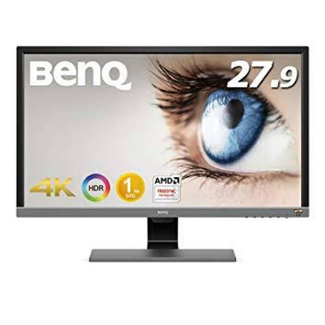 benq 4k hdr ゲーミングモニターEL2870U