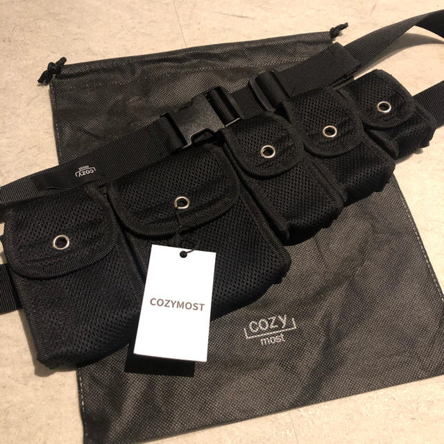 cozymost magazinebag black 新品未使用