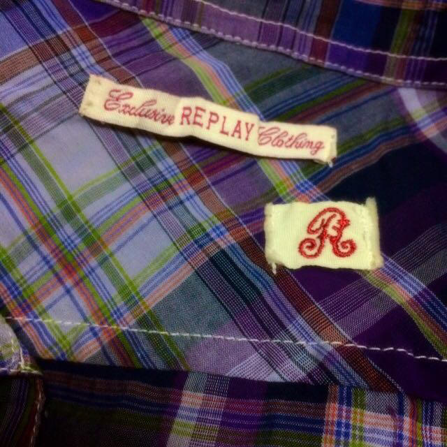 Replay(リプレイ)のreplay チェックシャツ レディースのトップス(シャツ/ブラウス(半袖/袖なし))の商品写真