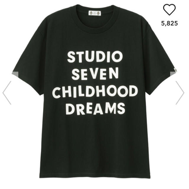 GU(ジーユー)のSTUDIO SEVEN Tシャツ / ブラック Mサイズ メンズのトップス(Tシャツ/カットソー(半袖/袖なし))の商品写真