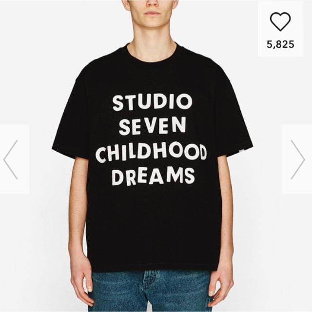 GU(ジーユー)のSTUDIO SEVEN Tシャツ / ブラック Mサイズ メンズのトップス(Tシャツ/カットソー(半袖/袖なし))の商品写真