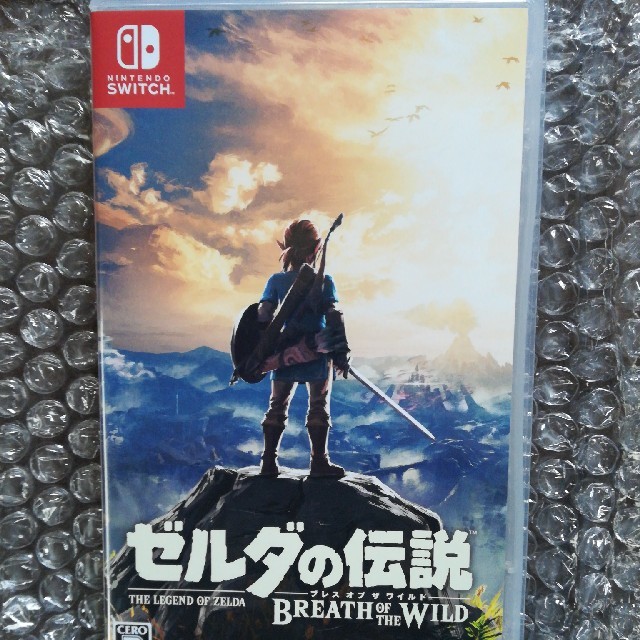 Nintendo Switch(ニンテンドースイッチ)のswitch  ゼルダの伝説 BREATH OF THE WILD エンタメ/ホビーのゲームソフト/ゲーム機本体(家庭用ゲームソフト)の商品写真