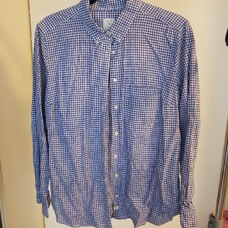 ギャップ(GAP)の Gap 青×白ギンガムチェックシャツ(シャツ/ブラウス(長袖/七分))
