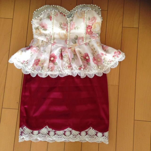 an ペプラムドレス Sサイズ レディースのフォーマル/ドレス(その他ドレス)の商品写真