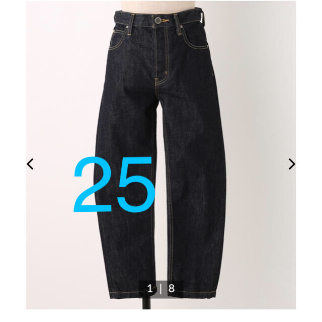 BLACK by moussy(ブラックバイマウジー)のKONA One wash DENIM 25 レディースのパンツ(デニム/ジーンズ)の商品写真