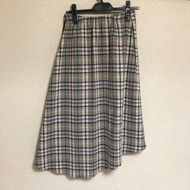 最終値下げ) WILLSELECTION チェックアシメティアードスカート