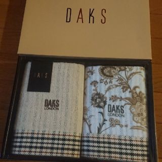 ダックス(DAKS)のDAKS フェイスタオル セット 新品未使用(タオル/バス用品)