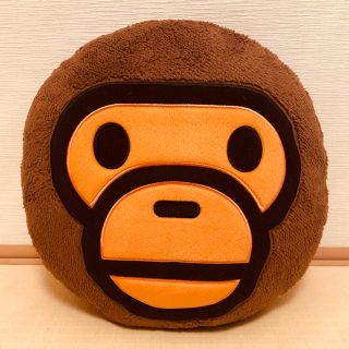 アベイシングエイプ(A BATHING APE)のA BATHING APE  フェイスクッション☆(クッション)