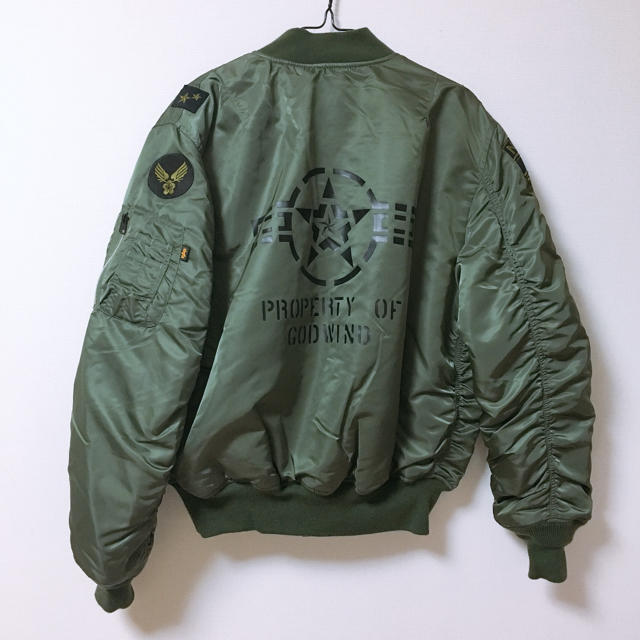 ALPHA INDUSTRIES(アルファインダストリーズ)のついてる！様専用 メンズのジャケット/アウター(フライトジャケット)の商品写真