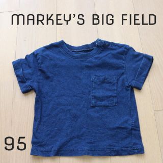 マーキーズ(MARKEY'S)のマーキーズ インディゴ染めTシャツ(Tシャツ/カットソー)