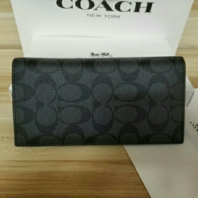 COACH(コーチ)のCOACH長財布 コーチ 二つ折り財布 F74599 メンズのメンズ その他(その他)の商品写真