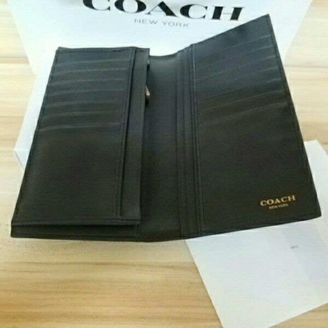 COACH(コーチ)のCOACH長財布 コーチ 二つ折り財布 F74599 メンズのメンズ その他(その他)の商品写真