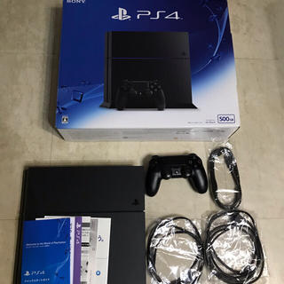 PlayStation4 - 中古PS4本体 500GB 付属品完備 おまけ付きの通販 by 