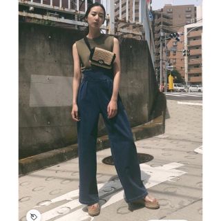 マウジー(moussy)のWAIST BAND WIDE PT(デニム/ジーンズ)