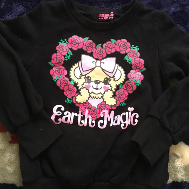 EARTHMAGIC(アースマジック)の120センチ キッズ/ベビー/マタニティのキッズ服女の子用(90cm~)(Tシャツ/カットソー)の商品写真