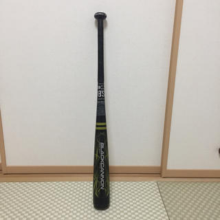 ゼット(ZETT)のゼット ブラックキャノン 78cm 570g おまけ付き(バット)