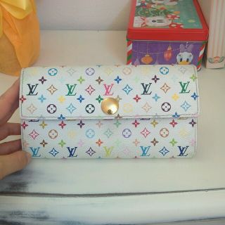 ルイヴィトン(LOUIS VUITTON)のマルチカラー　長財布　ルイヴィトン(財布)