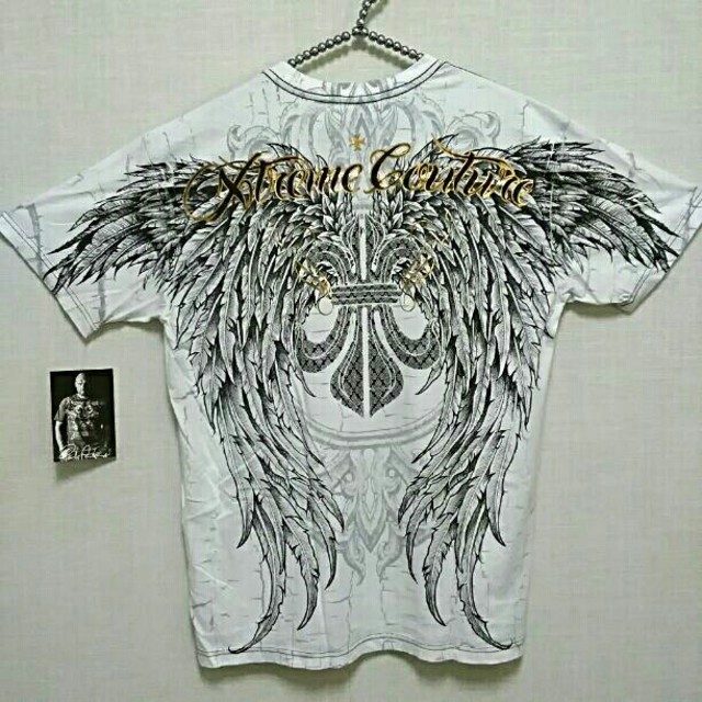 Ed Hardy(エドハーディー)のXTREME COUTURE REVERENCE Skull Tattoo 新品 メンズのトップス(Tシャツ/カットソー(半袖/袖なし))の商品写真