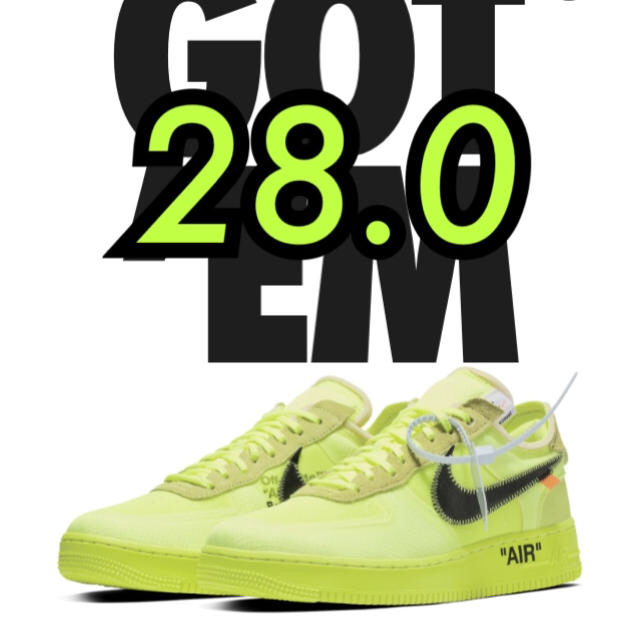 【28】off-white nike airforce1