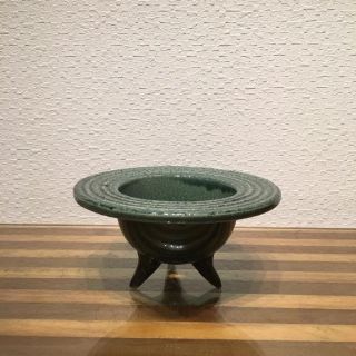 Disk POT - vidro Green- No.82(日用品/生活雑貨)