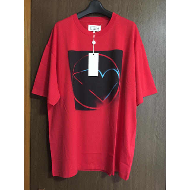 Maison Martin Margiela - 赤50新品 マルジェラ オーバーサイズ T