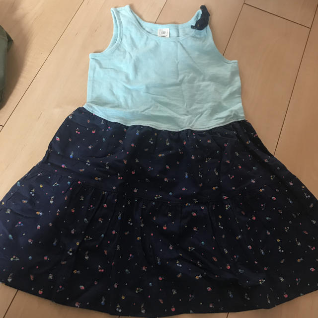 babyGAP(ベビーギャップ)の100cm～105cm baby gap ワンピ キッズ/ベビー/マタニティのキッズ服女の子用(90cm~)(ワンピース)の商品写真