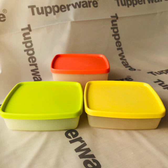 タッパーウェア 箱入り 新品 3点セット タッパーウエア 新品 タッパーウェア 3点セット