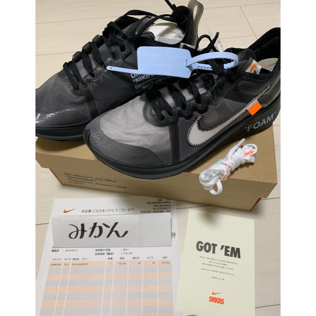 NIKE OFF WHITE THE TEN ZOOM FLY