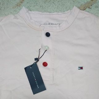 トミーヒルフィガー(TOMMY HILFIGER)のおだ様 専用！トミーヒルフィガー ピンクTシャツ新品‼️(Tシャツ/カットソー(半袖/袖なし))