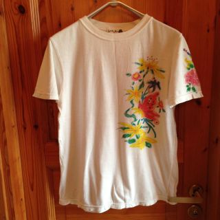 スカラー(ScoLar)のScoLar☆花と蝶々 Tシャツ☆(Tシャツ(半袖/袖なし))