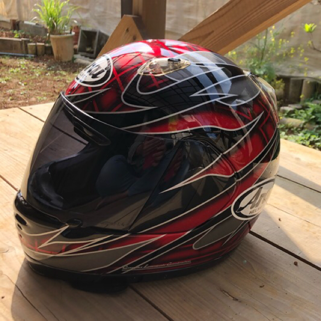 Arai アライ フルフェイスヘルメット  スモークシールド 自動車/バイクのバイク(ヘルメット/シールド)の商品写真