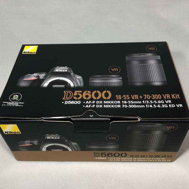 新品未使用 Nikon ニコン D5600 ダブルズームキット メーカー保証付き