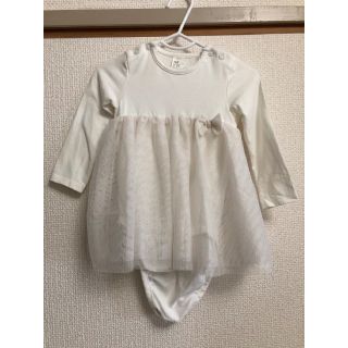 エイチアンドエム(H&M)の【AYA様専用】H&M  チュールワンピース(ロンパース)