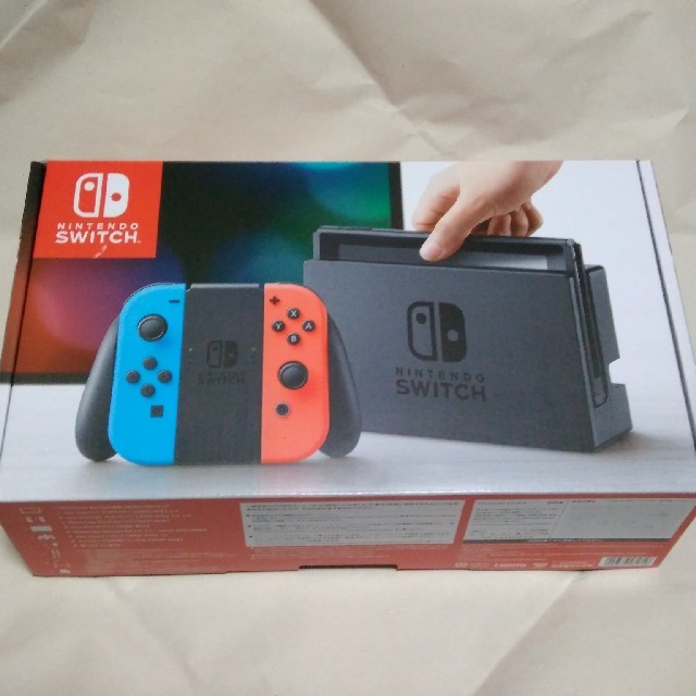 ニンテンドー スイッチ ネオン 二台