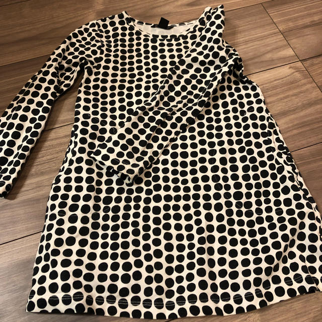 marimekko(マリメッコ)のmarimekko マリメッコ ワンピース チュニック 100 キッズ  キッズ/ベビー/マタニティのキッズ服女の子用(90cm~)(ワンピース)の商品写真