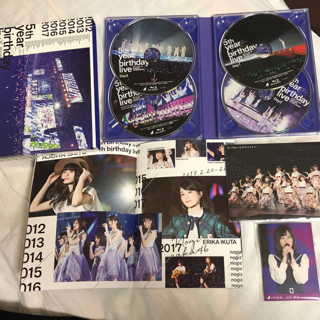 乃木坂46(ノギザカフォーティーシックス)の乃木坂 5th year birthdaylive bluray エンタメ/ホビーのDVD/ブルーレイ(ミュージック)の商品写真