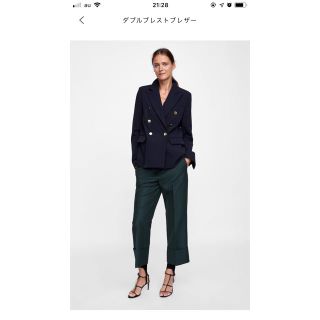 ZARA - 大人気完売商品 ダブルブレストブレザー ZARAの通販 by