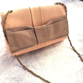 Chloe - 【正規品】クロエ チェーン ショルダーバッグ ピンクベージュ