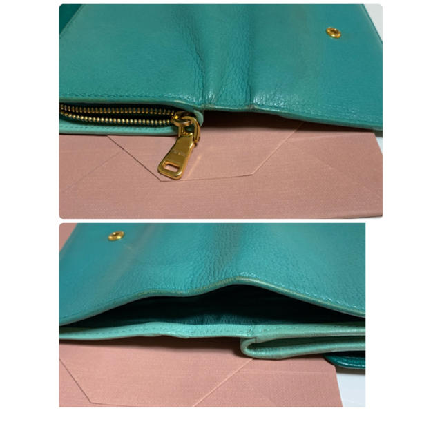 miumiu(ミュウミュウ)のミュウミュウ  二つ折り財布 メンズのファッション小物(折り財布)の商品写真