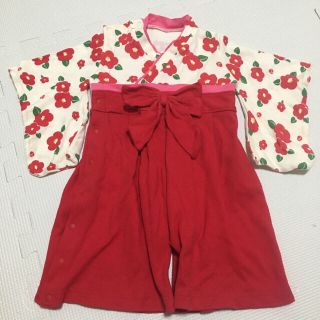 ニシキベビー(Nishiki Baby)の袴ロンパース yukiflakes様専用(和服/着物)