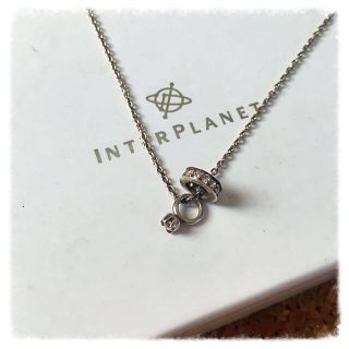 インタープラネット(INTERPLANET)のシルバーネックレス 箱あり(ネックレス)