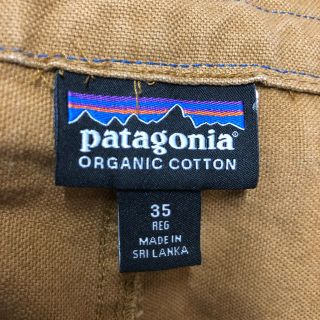 パタゴニア(patagonia)の値下げ パタゴニア キャンプに最適W35カーゴパンツ 立体裁断 コットン100%(ワークパンツ/カーゴパンツ)